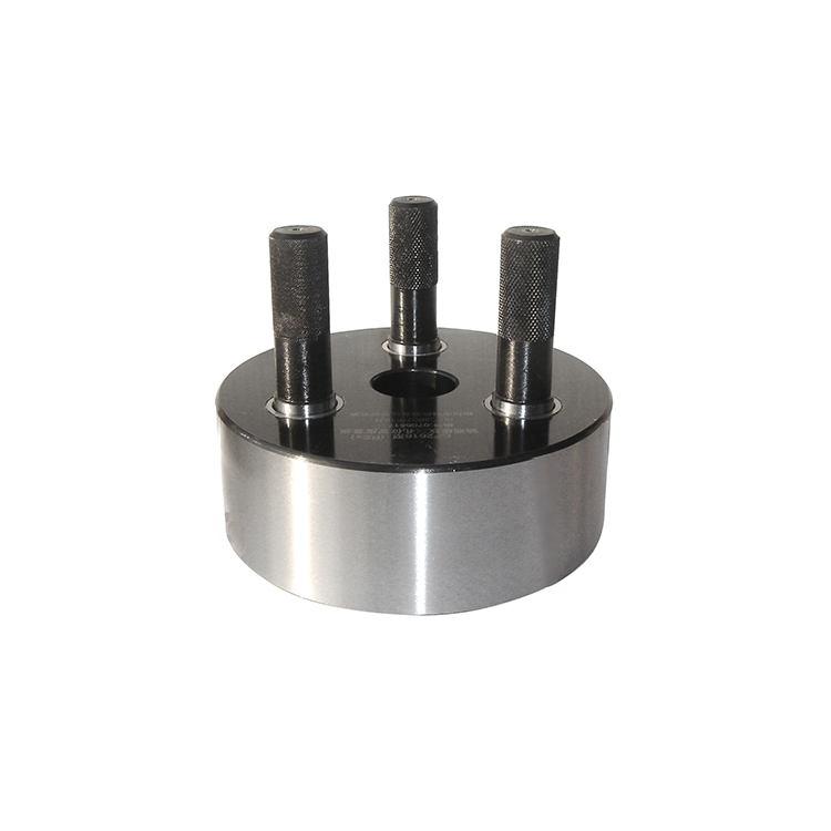 車軸(zhou)軸端三螺孔(kǒng)位置度綜合(he)量規