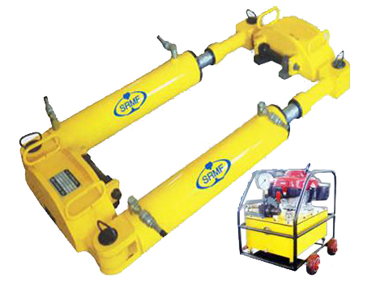 YLS-1000液(ye)壓鋼軌(gui)拉伸機(jī)